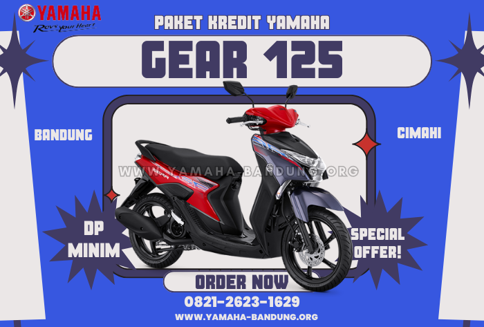 Kredit Motor Yamaha Gear Bandung