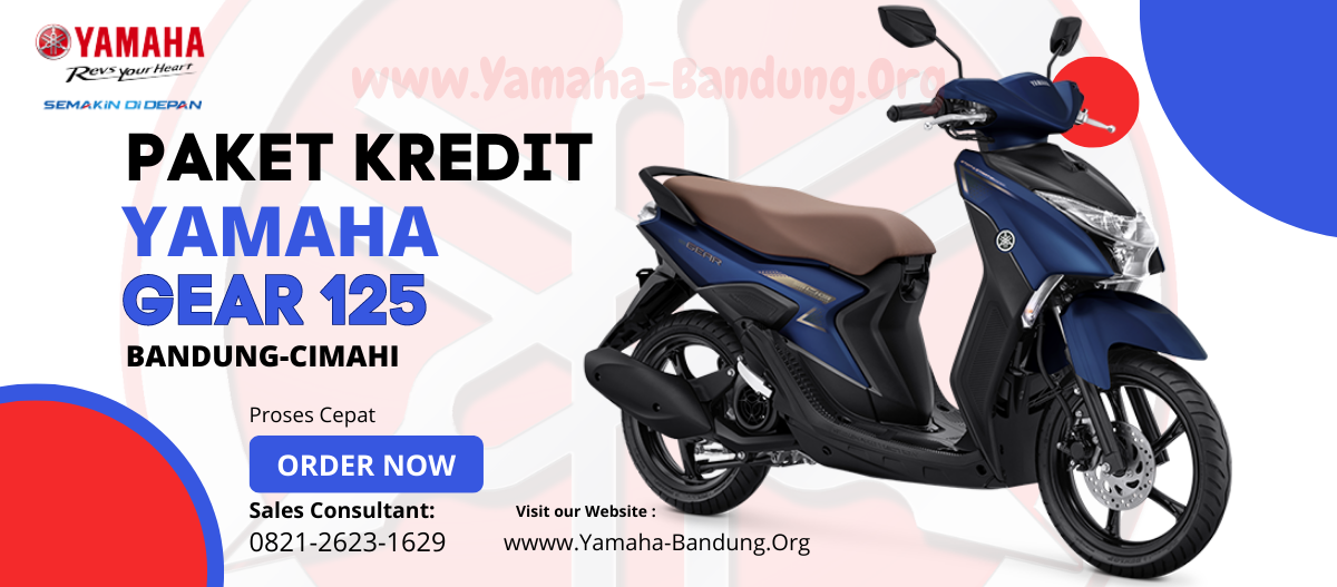 Kredit Yamaha Gear 125 Bandung Cimahi 082126231629